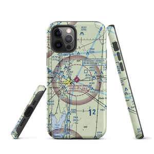 Mt. Vernon Outland Airport (MVN) VFR Sectional  Tough iPhone Case