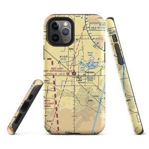 Mud Lake/West Jefferson County/ Airport (1U2) VFR Sectional  Tough iPhone Case
