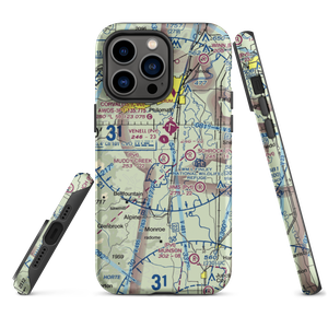 Muddy Creek Airport (55OR) VFR Sectional  Tough iPhone Case