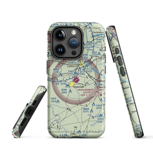 Muhlenberg County Airport (M21) VFR Sectional  Tough iPhone Case