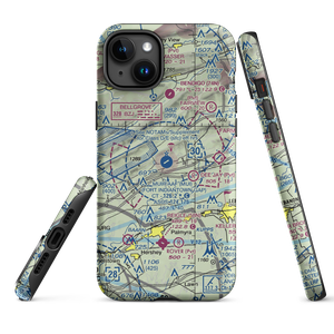 Muir Army Air Field (Fort Indiantown Gap) Airport (MUI) VFR Sectional  Tough iPhone Case