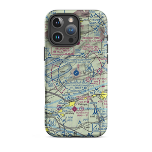 Muir Army Air Field (Fort Indiantown Gap) Airport (MUI) VFR Sectional  Tough iPhone Case