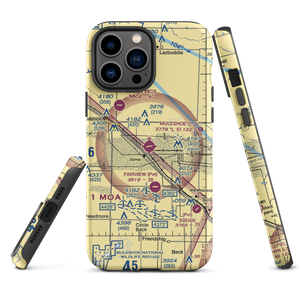 Muleshoe Municipal Airport (2T1) VFR Sectional  Tough iPhone Case