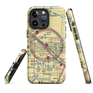 Muleshoe Municipal Airport (2T1) VFR Sectional  Tough iPhone Case