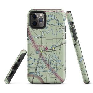 Munday Municipal Airport (37F) VFR Sectional  Tough iPhone Case