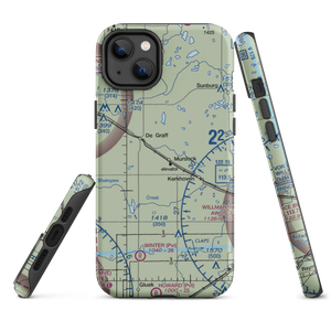 Murdock Municipal Airport (23Y) VFR Sectional  Tough iPhone Case