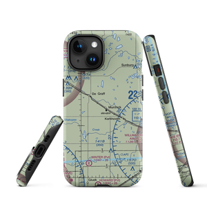 Murdock Municipal Airport (23Y) VFR Sectional  Tough iPhone Case