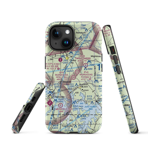 Murdock's Holly Bu Airport (23VG) VFR Sectional  Tough iPhone Case