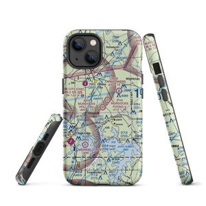 Murdock's Holly Bu Airport (23VG) VFR Sectional  Tough iPhone Case