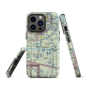 Murk's Strip (0LL2) VFR Sectional  Tough iPhone Case