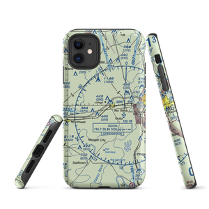 Murphey Flying Service Airport (MS22) VFR Sectional  Tough iPhone Case