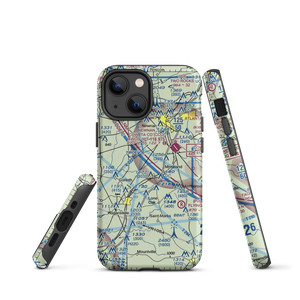 Murphy's Landing Airport (80GA) VFR Sectional  Tough iPhone Case