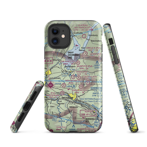 Murphys Landing Strip (0NY7) VFR Sectional  Tough iPhone Case