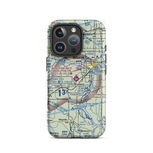 Muscatine Municipal Airport (MUT) VFR Sectional  Tough iPhone Case