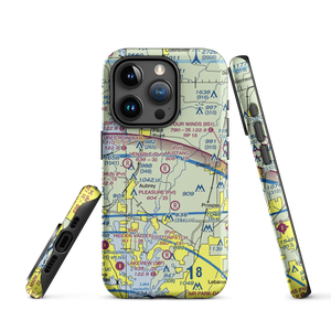 Mustang Community Airfield (XS60) VFR Sectional  Tough iPhone Case