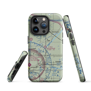 Mutschler Field (ND89) VFR Sectional  Tough iPhone Case