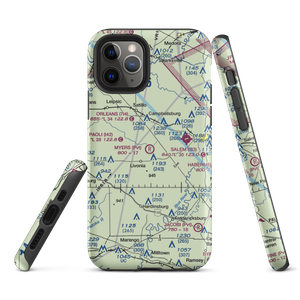 Myers Farm Airport (7IN6) VFR Sectional  Tough iPhone Case