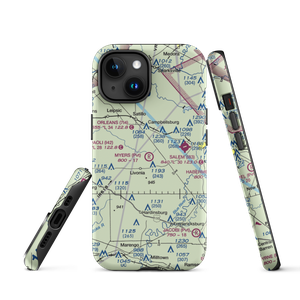 Myers Farm Airport (7IN6) VFR Sectional  Tough iPhone Case