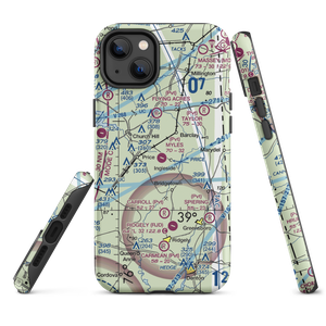 Myles Landing Airport (27MD) VFR Sectional  Tough iPhone Case