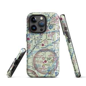 Myles Landing Airport (27MD) VFR Sectional  Tough iPhone Case