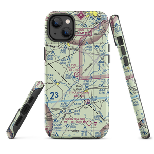 Mynatt Field (53NC) VFR Sectional  Tough iPhone Case