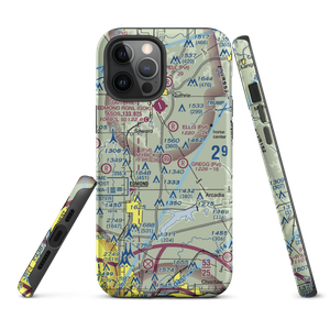 Myrick Airport (33OK) VFR Sectional  Tough iPhone Case