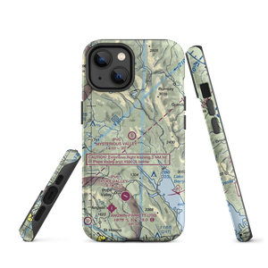 Mysterious Valley Airport (20CL) VFR Sectional  Tough iPhone Case