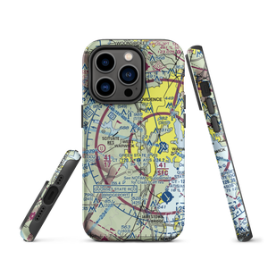 Mystery Farm Airport (RI20) VFR Sectional  Tough iPhone Case