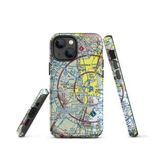 Mystery Farm Airport (RI20) VFR Sectional  Tough iPhone Case