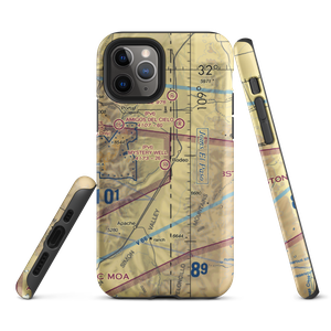 Mystery Well Ranch Airport (25AZ) VFR Sectional  Tough iPhone Case