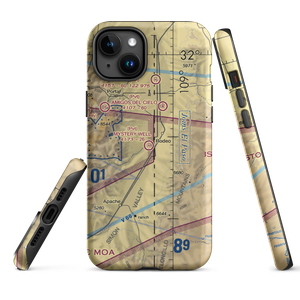 Mystery Well Ranch Airport (25AZ) VFR Sectional  Tough iPhone Case