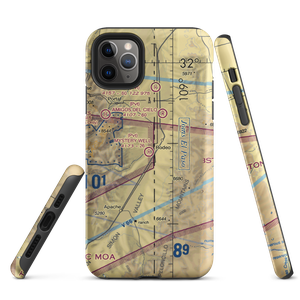 Mystery Well Ranch Airport (25AZ) VFR Sectional  Tough iPhone Case