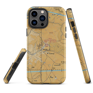 Mystic Bluffs Airport (NM56) VFR Sectional  Tough iPhone Case