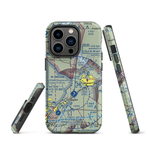 N & N Airport (49KS) VFR Sectional  Tough iPhone Case