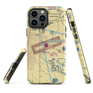 N Bar Ranch Airport (19MT) VFR Sectional  Tough iPhone Case