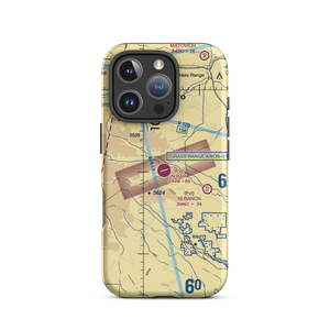 N Bar Ranch Airport (19MT) VFR Sectional  Tough iPhone Case