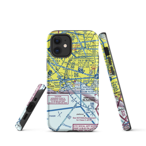 Naa Long Beach Port Helistop (42L) VFR Sectional  Tough iPhone Case