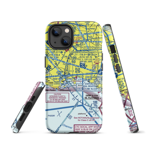 Naa Long Beach Port Helistop (42L) VFR Sectional  Tough iPhone Case