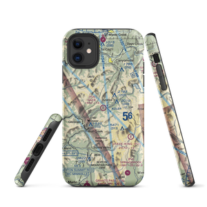 Nace Family Airstrip (OG41) VFR Sectional  Tough iPhone Case