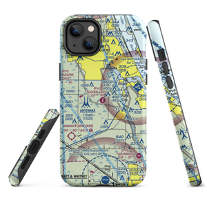Naked Lady Ranch Airport (64FA) VFR Sectional  Tough iPhone Case