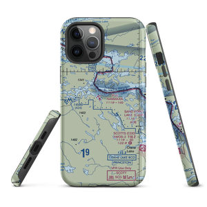 Namakan Seaplane Base (57MN) VFR Sectional  Tough iPhone Case