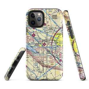 Nampa Municipal Airport (MAN) VFR Sectional  Tough iPhone Case