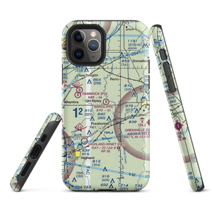 Nance Airport (8LL0) VFR Sectional  Tough iPhone Case