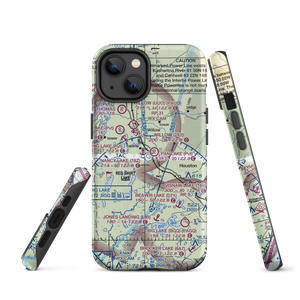 Nancy Lake Seaplane Base (78Z) VFR Sectional  Tough iPhone Case