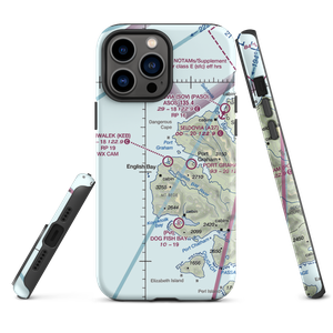 Nanwalek Airport (KEB) VFR Sectional  Tough iPhone Case