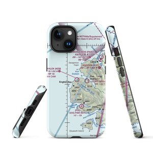 Nanwalek Airport (KEB) VFR Sectional  Tough iPhone Case