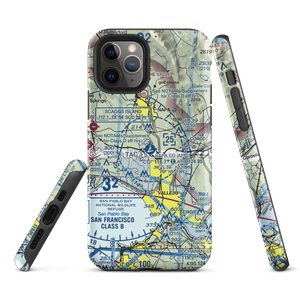 Napa County Airport (APC) VFR Sectional  Tough iPhone Case