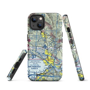 Napa County Airport (APC) VFR Sectional  Tough iPhone Case