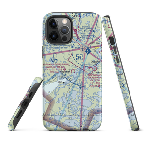 Napakiak Airport (WNA) VFR Sectional  Tough iPhone Case