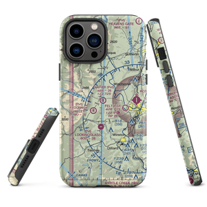 Napier Ranch Airport (OG40) VFR Sectional  Tough iPhone Case